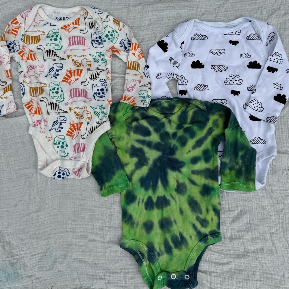 3 piece Baby long Sleeve Bodysuits